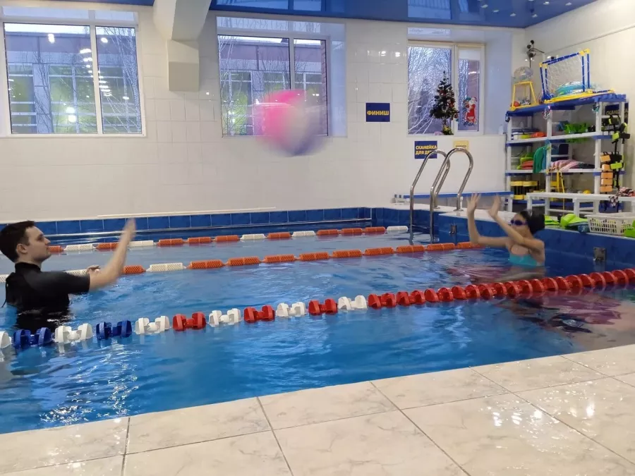 Детский бассейн Дельфин Непоседа в Новосибирске: Бассейн, Зал, Плавание, Спорт,