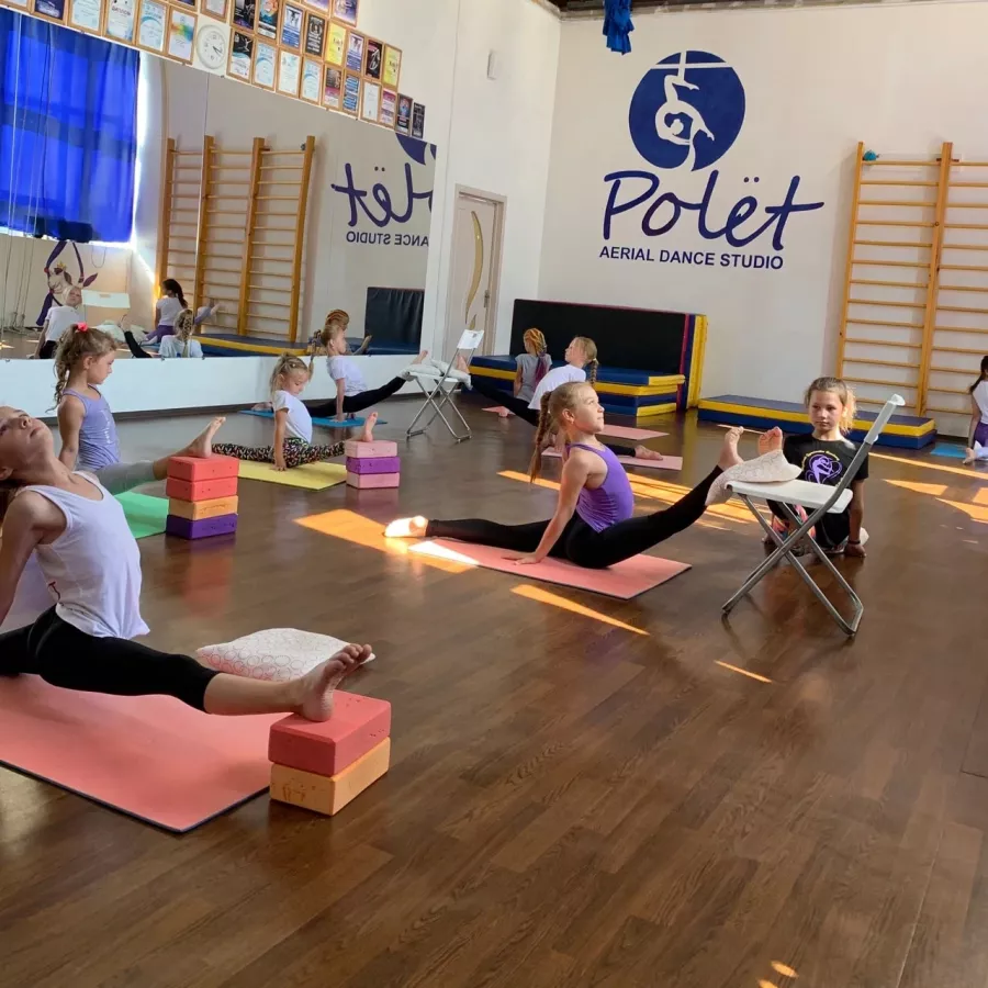 Студия воздушной гимнастики и танца  Polёt в Новосибирске: Зал, Тренировка, Гимнастика, Танцы,
