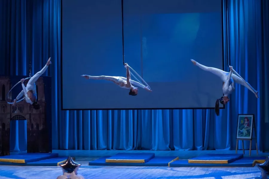 Студия воздушной гимнастики и танца  Polёt в Новосибирске: Зал, Тренировка, Гимнастика, Танцы,