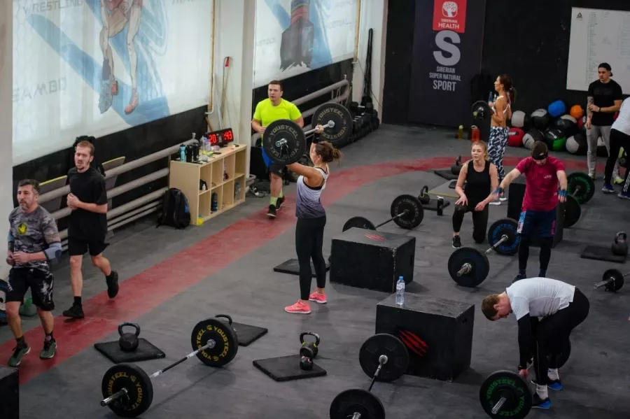 Тренажерный зал CrossFit Berloga в Новосибирске: Тренажерный зал, Зал, Тренировка,