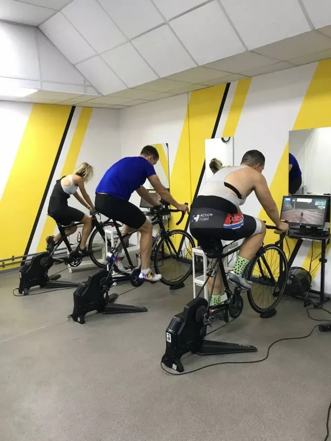 Велостудия Arvelo в Новосибирске: Тренировка, Зал, Велосипед, Спорт,