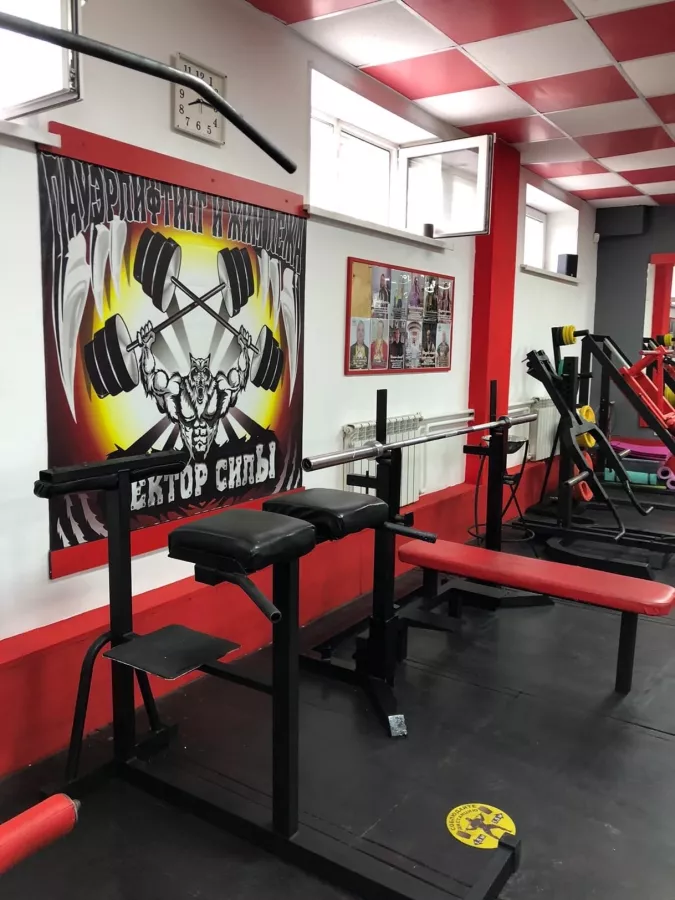 Тренажерный зал Сектор Силы в Новосибирске: Зал, Тренировка, Фитнес,