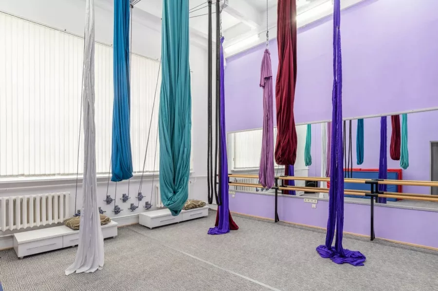 Школа воздушной гимнастики Невесомость в Новосибирске: Тренировка, Зал, Гимнастика, Спорт,