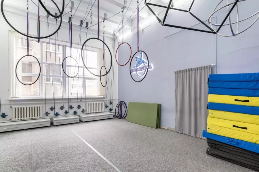 Школа воздушной гимнастики Невесомость в Новосибирске: Тренировка, Зал, Гимнастика, Спорт,