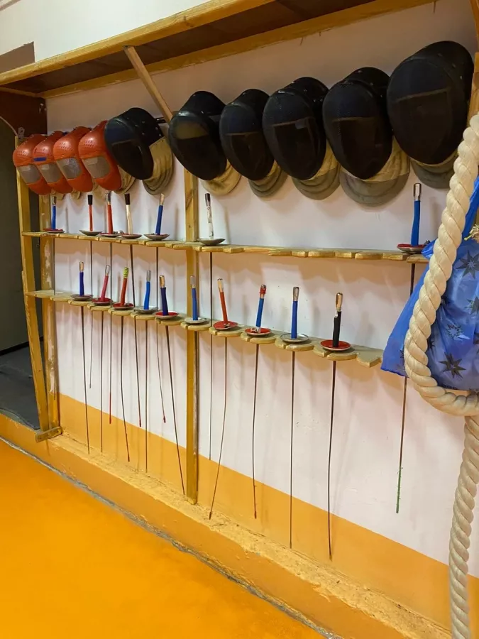 Фехтовальный СпортКлуб Буревестник в Новосибирске: Тренировка, Зал,