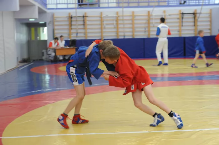 "Спортивная секция самбо".