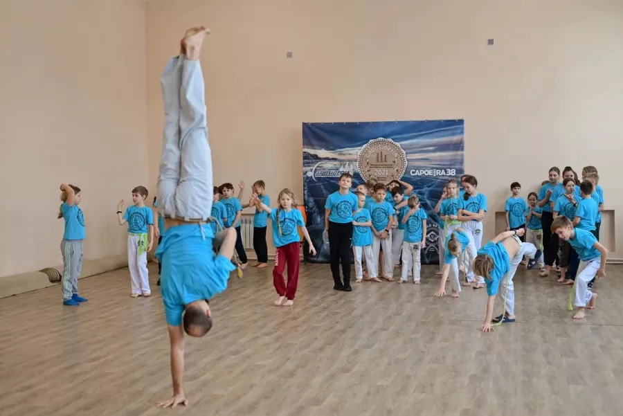 Спортивный клуб Капоэйра в Новосибирске: Зал, Тренировка, Капоэйра, Тренажерный зал,