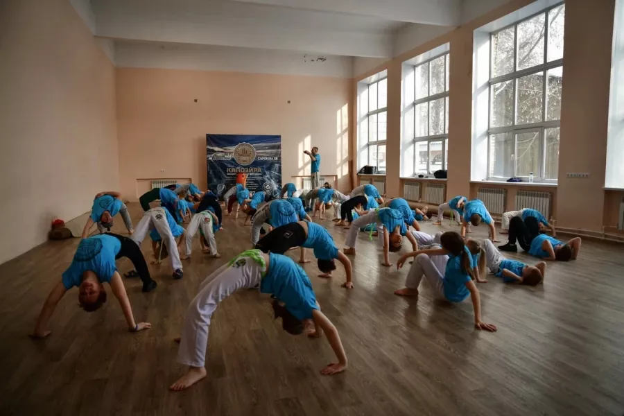 Спортивный клуб Капоэйра в Новосибирске: Зал, Тренировка, Капоэйра, Тренажерный зал,