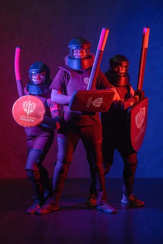 Клуб мечевого боя Современные рыцари в Новосибирске: Боевые искусства, Зал, Тренировка,