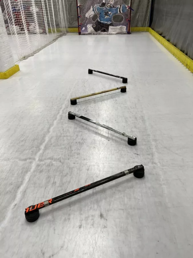 Бросковый зал HatTrick в Новосибирске: Зал, Тренировка, Хоккей,