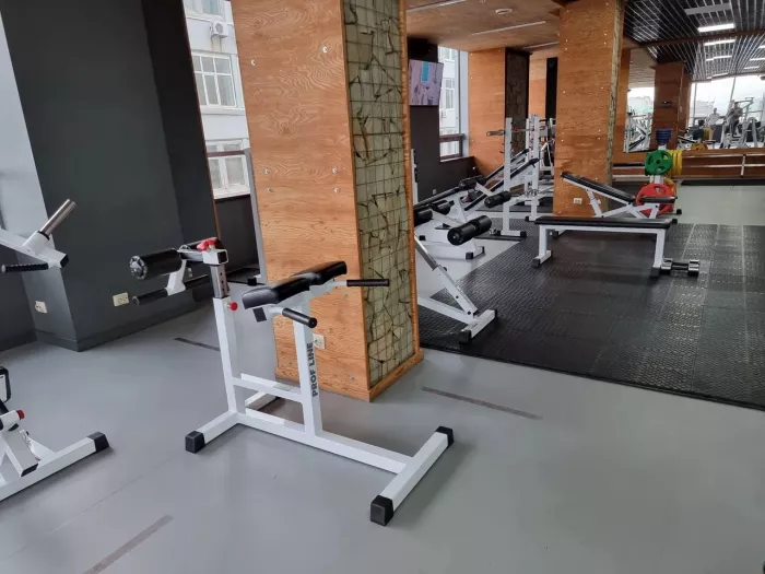 Фитнес-зал "Alpha Gym".