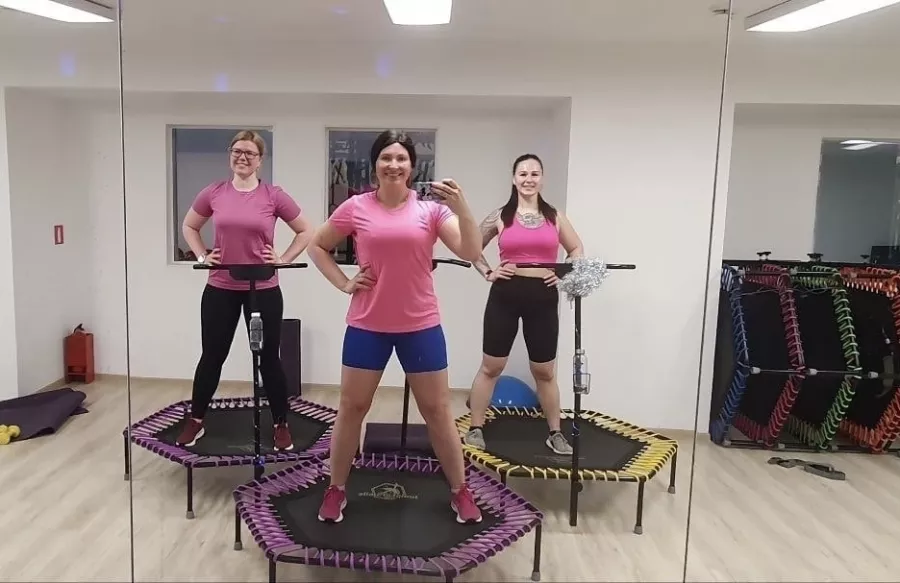 Студия фитнеса на батуте JumpForSmile в Санкт-Петербурге: Батут, Прыжки, Развиваться, Движение , Джампинг,