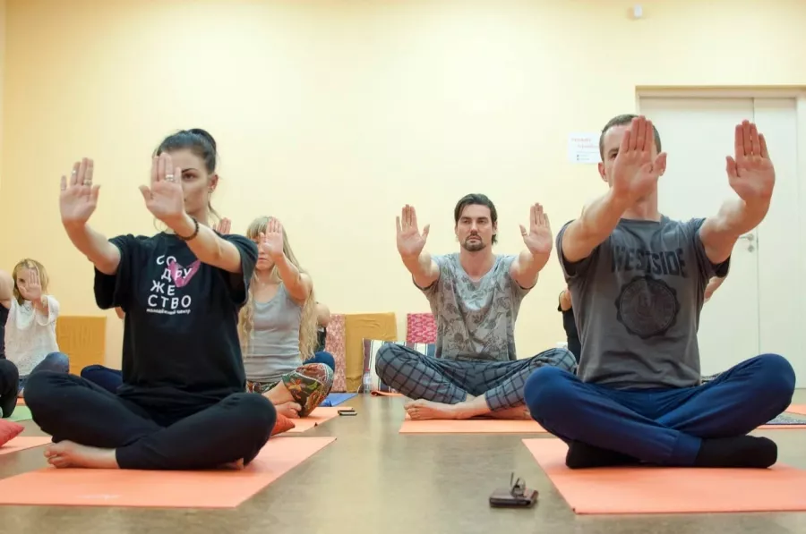 Студия йоги Йога-Сиддхи и дом йоги в Новосибирске: Йога, Зал, Тренировка,