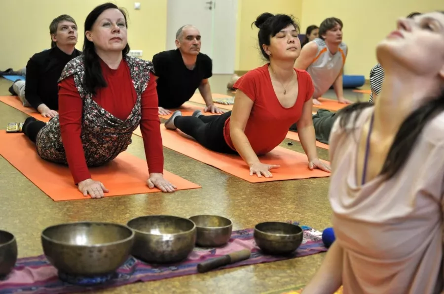 Студия йоги Йога-Сиддхи и дом йоги в Новосибирске: Йога, Зал, Тренировка,