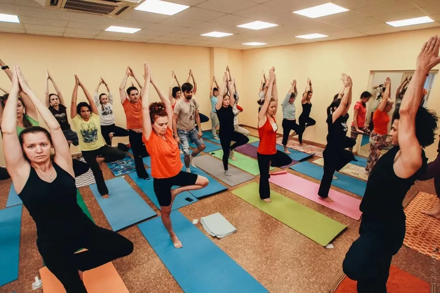 Студия йоги Йога-Сиддхи и дом йоги в Новосибирске: Йога, Зал, Тренировка,