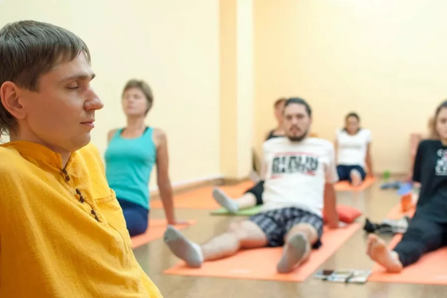 Студия йоги Йога-Сиддхи и дом йоги в Новосибирске: Йога, Зал, Тренировка,