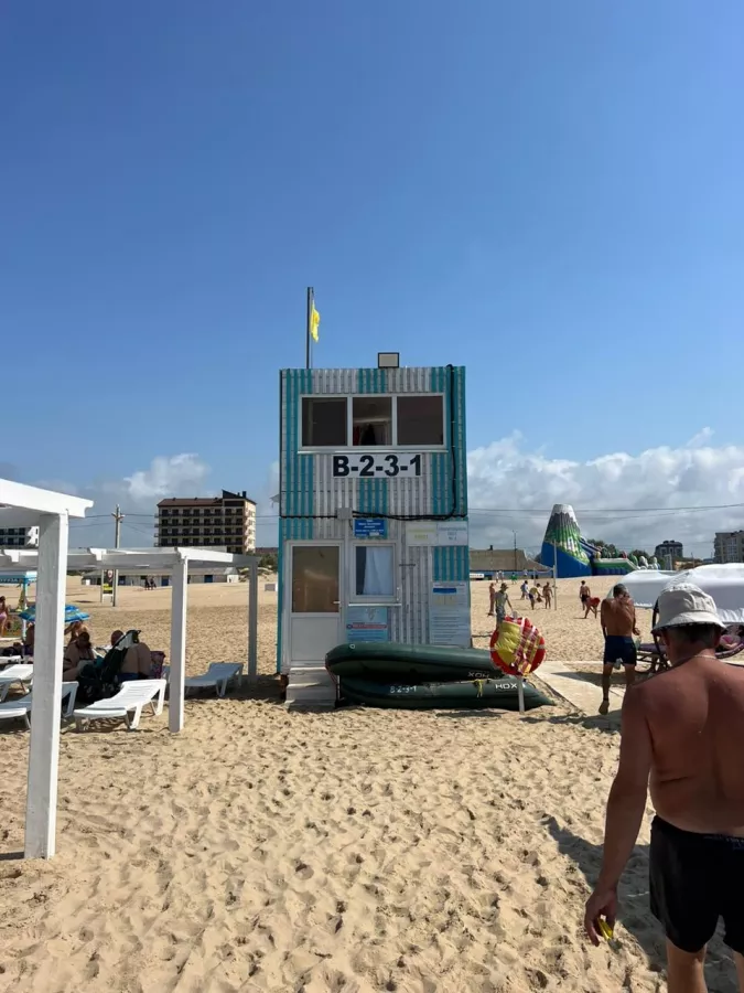 Пляж Витязево в Анапе: Пляж, Море, Аттракционы, Волейбол, Морские прогулки,