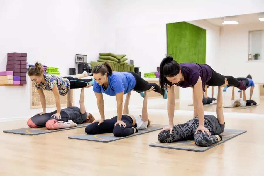 Студия растяжки и фитнеса FlexDoma в Новосибирске: Фитнес, Зал, Тренировка,