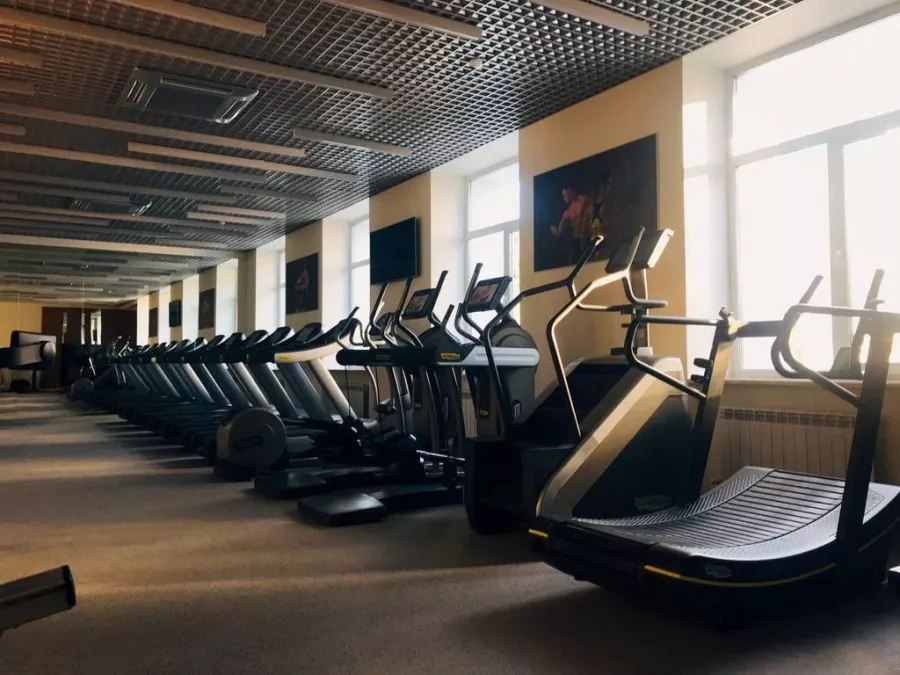 Фитнес-клуб Re-Flex в Новосибирске: Фитнес, Тренажерный зал, Тренировка, Зал,