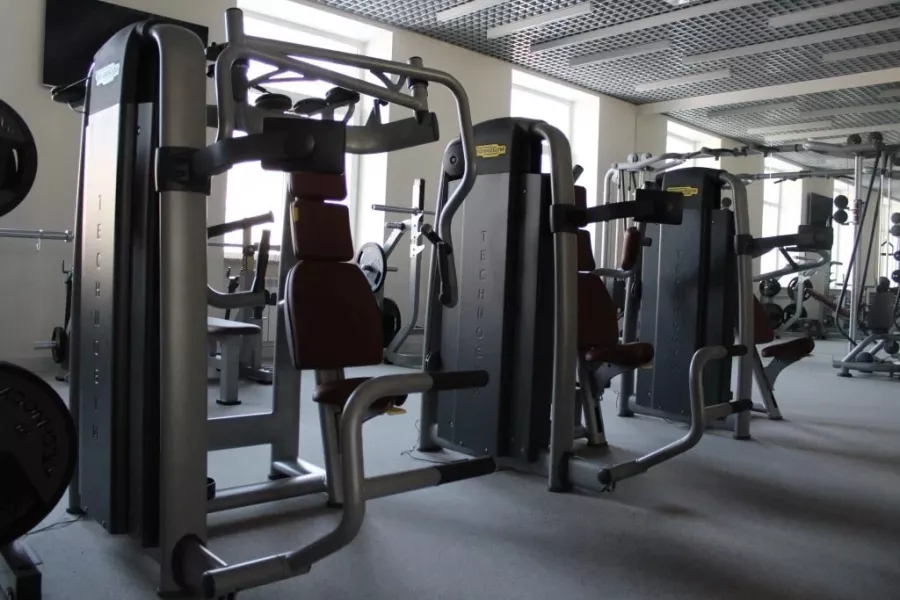 Фитнес-клуб Re-Flex в Новосибирске: Фитнес, Тренажерный зал, Тренировка, Зал,