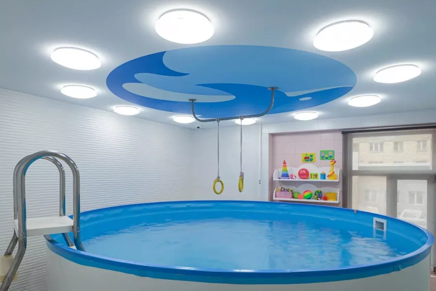 Детский бассейн Aqualand в Новосибирске: Бассейн, Зал, Тренировка,