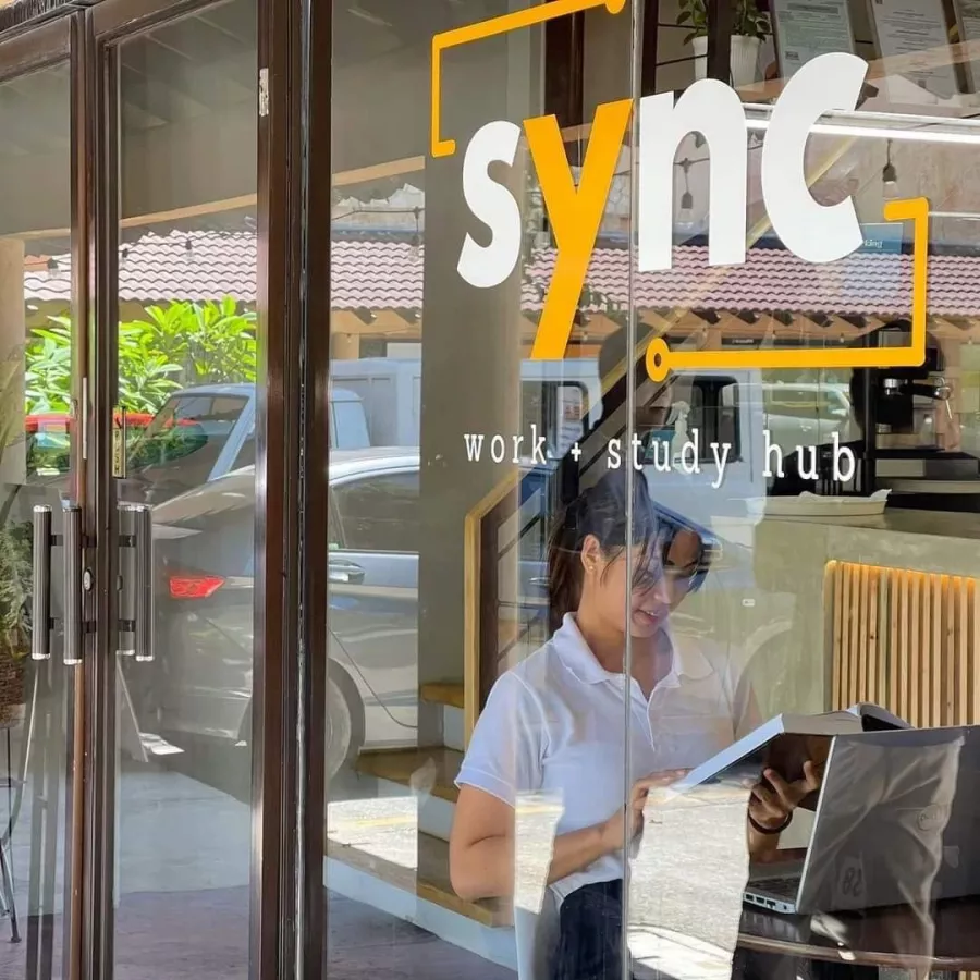 Коворкинг Sync Work + Study Hub в Себу: Хобби, Кофе,