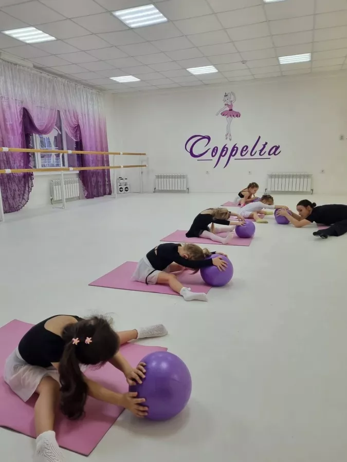 Детская студия балета Coppelia в Новосибирске: Танцы, Балет, Тренировка,