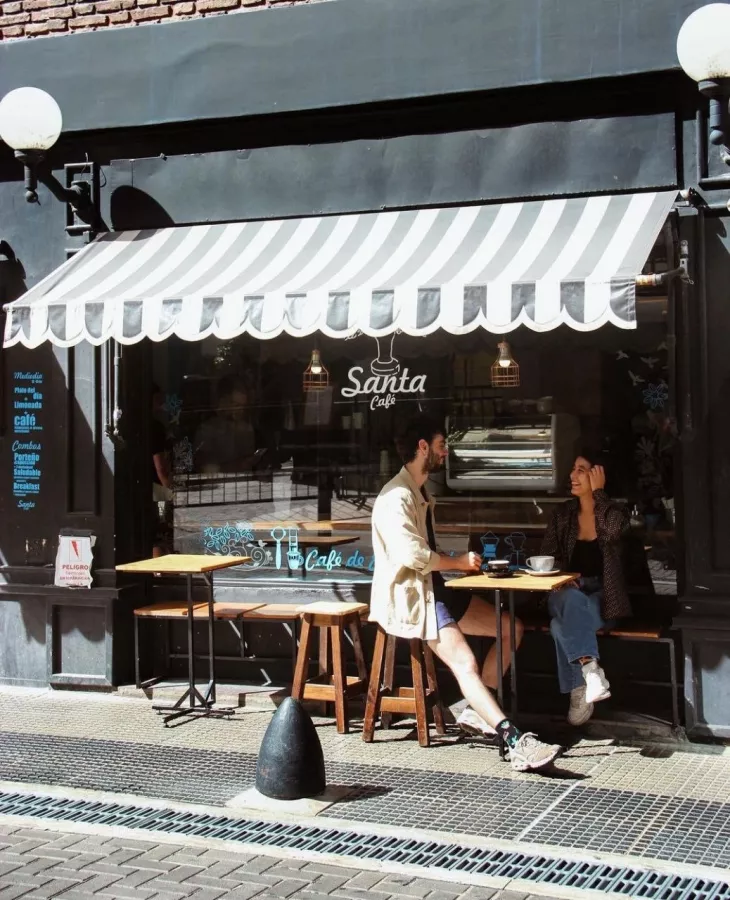 Кофейня Santa Café в Буэнос-Айрес (Аргентина): Еда, Выпечка, Кофе,