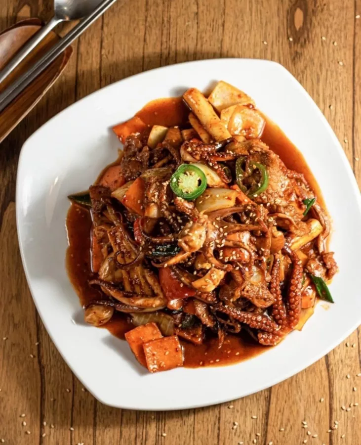 Ресторан корейской кухни Una Canción Coreana в Буэнос-Айрес (Аргентина): Еда, Ресторан,