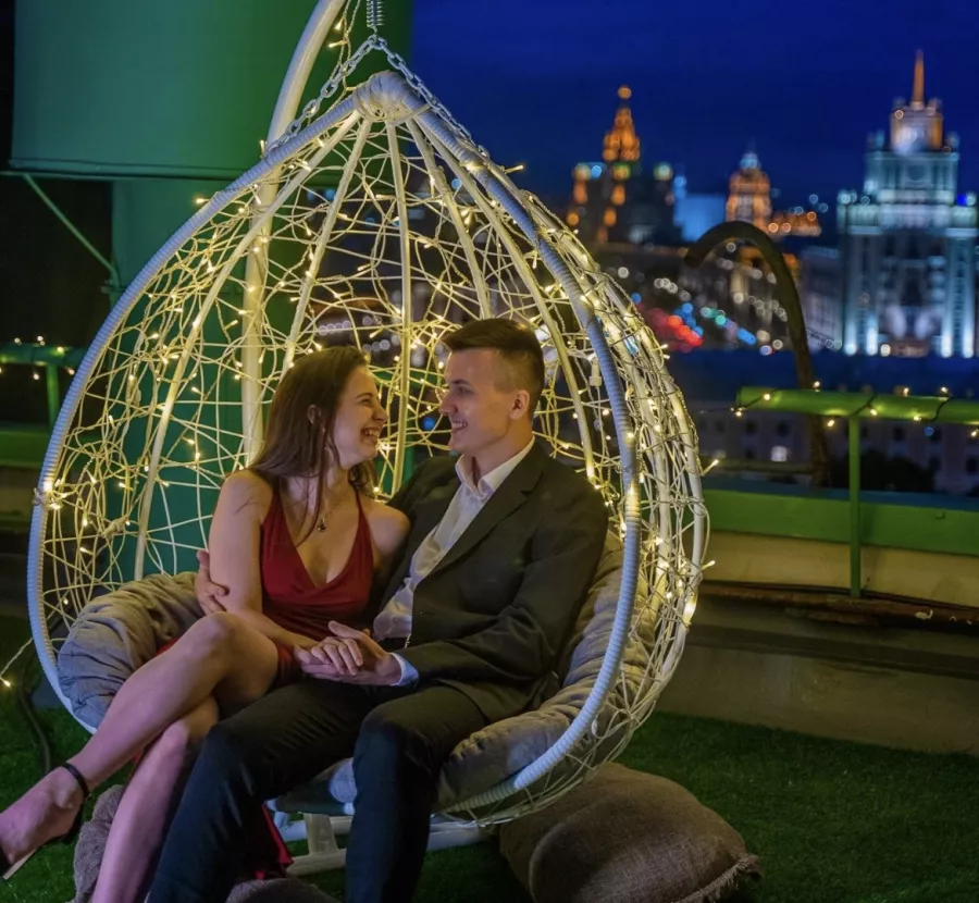 Площадка для свиданий и предложений 7Sky в Москве: Свидание, Для влюбленных, Свадьба,
