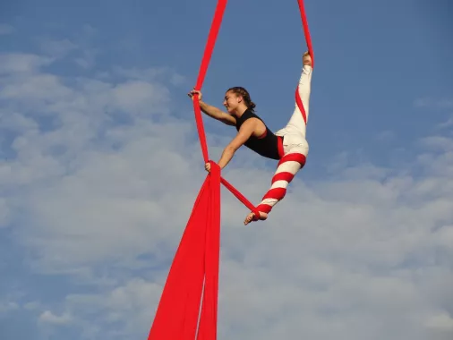 Воздушная гимнастика, полотна "AirDance"