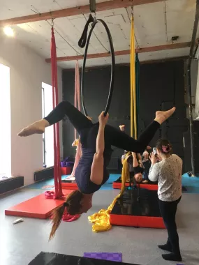 Воздушная гимнастика, полотна "AirDance"