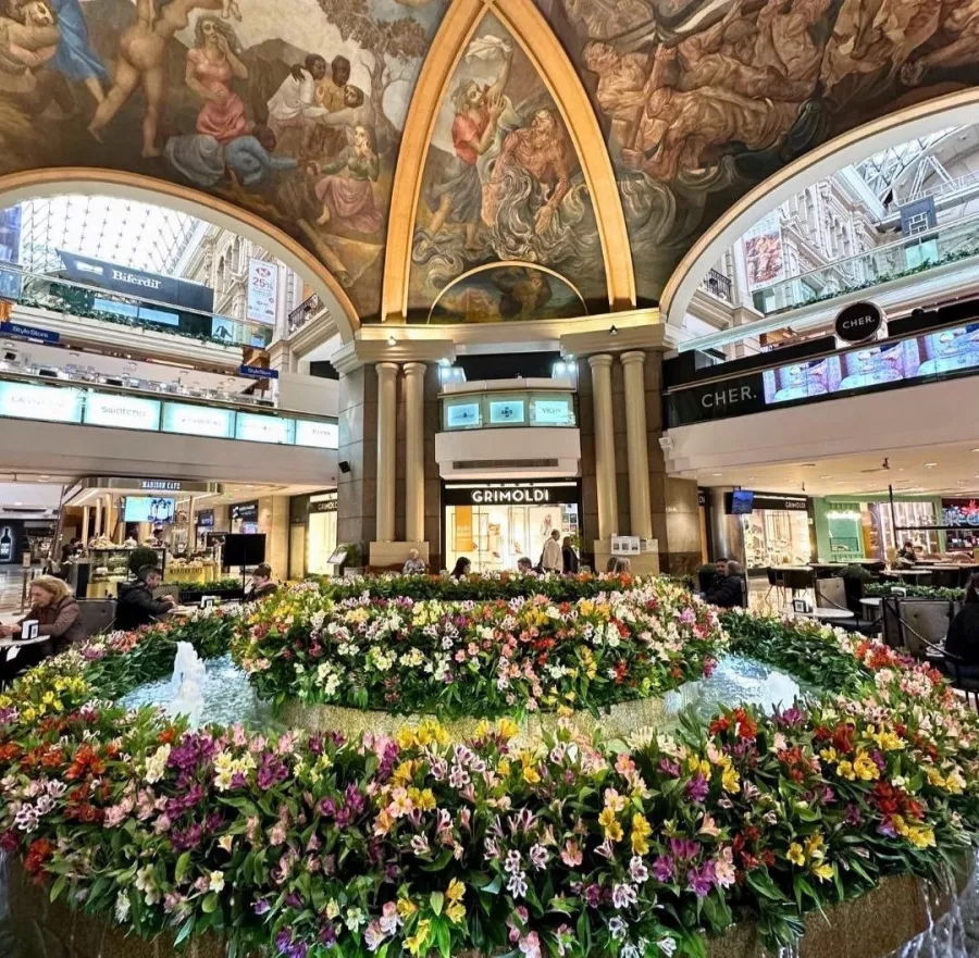 Торговый центр Galerías Pacífico в Буэнос-Айрес (Аргентина): Hotel, Galleria , Memorial, Торговый центр , Галерея , Отель, Памятник, Shopping mall,