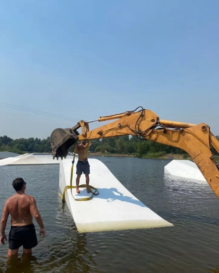 Вейк-парк Pampa Cablepark в Буэнос-Айрес (Аргентина): Парк,