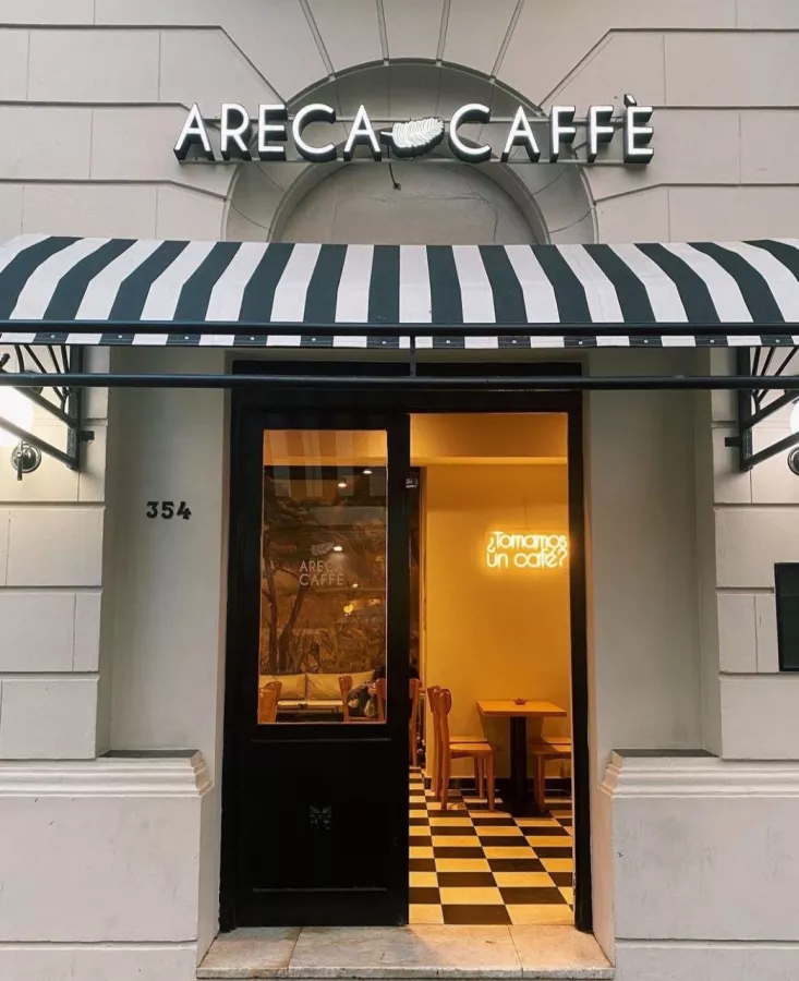 Кафе Areca в Буэнос-Айрес (Аргентина): Еда, Кафе, Кофе, Выпечка,