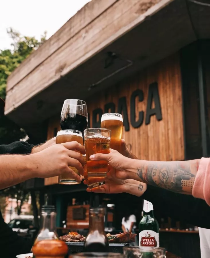 Ресторан La Parraca в Буэнос-Айрес (Аргентина): Еда, Ресторан, Гриль, Стейки, Пиво,