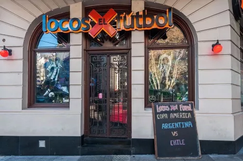 Спорт-бар Locos X El Fútbol  в  Буэнос-Айрес (Аргентина)