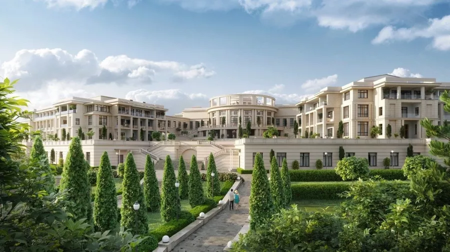 ЖК Grand Royal Residence (Гранд Роил Резиденс) в Сочи: Жилой комплекс , Жильё , Квартиры , Парковка , Детская площадка , Лифт,