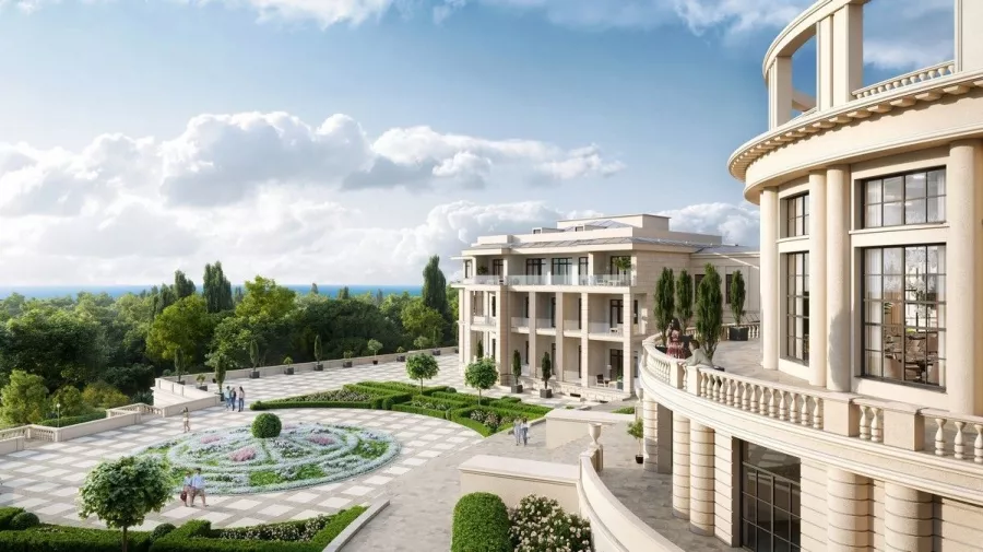 ЖК Grand Royal Residence (Гранд Роил Резиденс) в Сочи: Жилой комплекс , Жильё , Квартиры , Парковка , Детская площадка , Лифт,