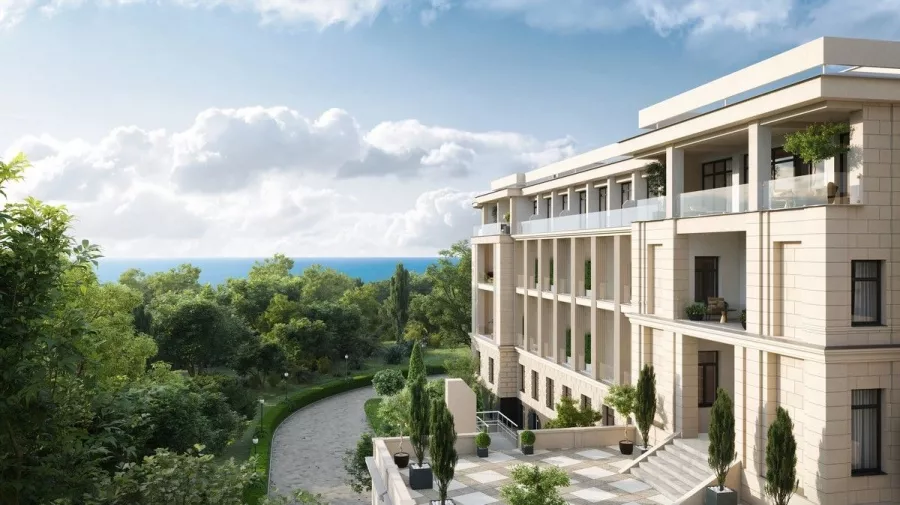 ЖК Grand Royal Residence (Гранд Роил Резиденс) в Сочи: Жилой комплекс , Жильё , Квартиры , Парковка , Детская площадка , Лифт,
