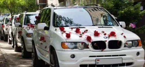 Аренда авто на свадьбу  в  Калининграде