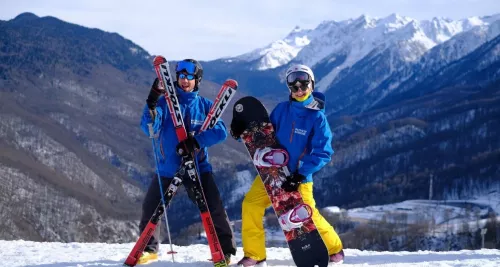 Горнолыжная школа Alpineschool в Красной Поляне