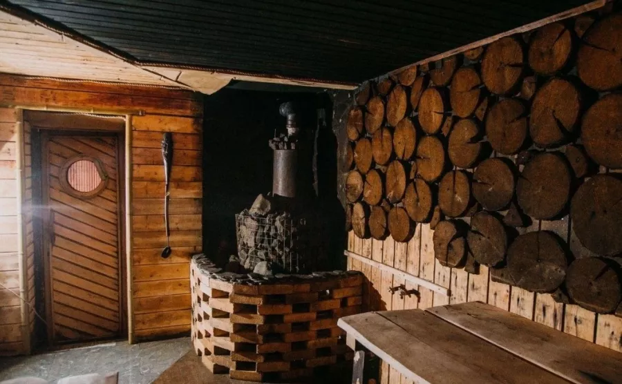 Баня  Бамбук в Красной Поляне: Баня, Комната отдыха, Сауна, Купели,