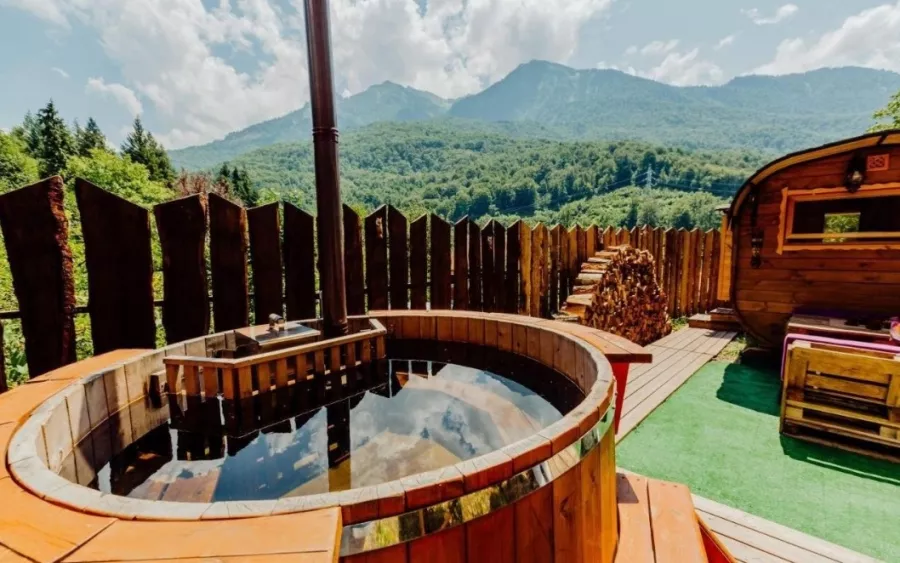 Баня Bridge Mountain в Красной Поляне: Баня, Джакузи, Хаммам, Бассейн,