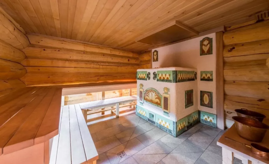 Банный SPA-комплекс Espas  в Красной Поляне: Баня, Набережная , Купели, Чай, Wi-Fi,