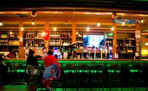 Ирландский паб Harats Irish Pub в Красной Поляне
