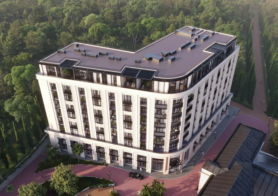 ЖК Radisson Collection Hotel, Sochi в Сочи: Новостройки , Жилой комплекс , Жильё , Квартиры , Парковка , Детская площадка ,