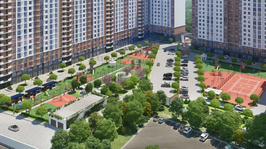 ЖК Аврора 2 в Новороссийске: Жилой комплекс , Жильё , Квартиры , Новостройки , Парковка , Детская площадка ,