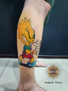 Татуировки и пирсинг "TATTOO GRAFIKA".