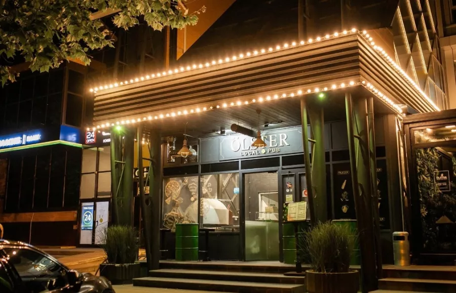 Ресторан-бар Olster Irish pub в Краснодаре: Ресторан, Бар, Спортивные мероприятия, Чилим, Авторская кухня , Европейская кухня , Развлечение,